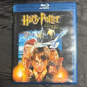 Harry Potter and the Sorcerer's Stone Blu-ray — Black/Blue Cover